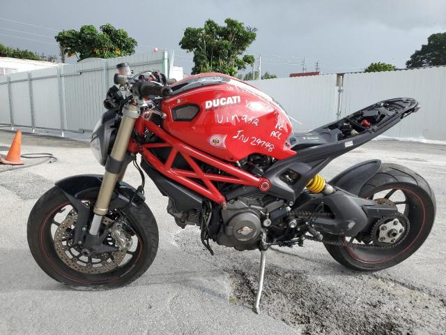 2012 DUCATI MONSTER 11 ZDM1RARR8CB049512