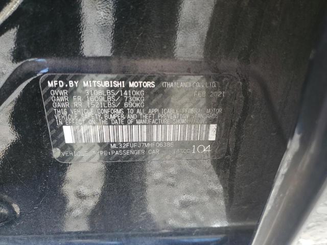 2021 MITSUBISHI MIRAGE G4 - ML32FUFJ7MHF06386