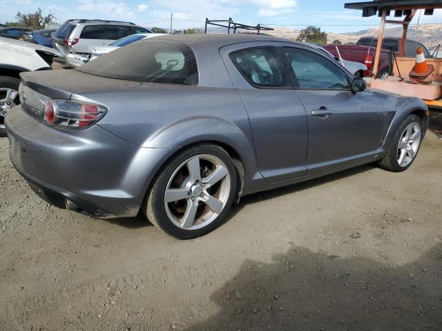 MAZDA RX8 2004 gray  gas JM1FE17N240117619 photo #4