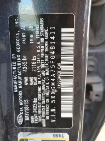 2015 KIA OPTIMA LX - 5XXGM4A75FG481411