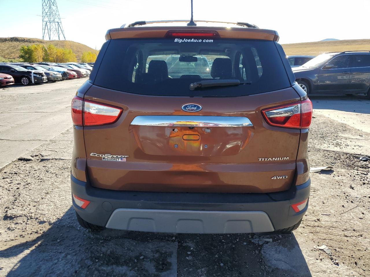 Lot #2921814540 2019 FORD ECOSPORT T