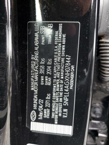 2022 HYUNDAI ELANTRA SE - 5NPLL4AGXNH078447