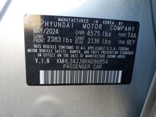 VIN KMHL34JJ8RA096854 2024 HYUNDAI SONATA no.12