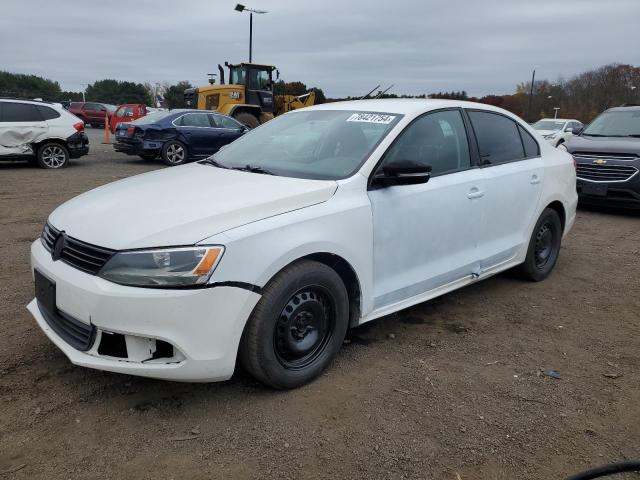 VOLKSWAGEN JETTA BASE 2013 white sedan 4d gas 3VW2K7AJ8DM291740 photo #1