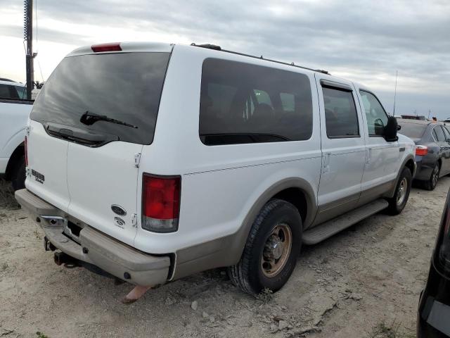 FORD EXCURSION 2001 white  gas 1FMNU42L31EA08652 photo #4