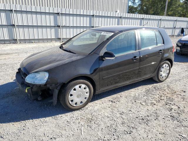 VOLKSWAGEN RABBIT 2009 black hatchbac gas WVWDA71K59W147903 photo #1