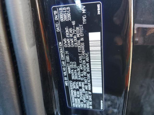 2019 VOLVO XC90 T6 R- YV4A22PM2K1512372