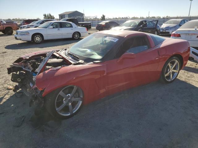 CHEVROLET CORVETTE 2009 red  gas 1G1YY26W095110445 photo #1