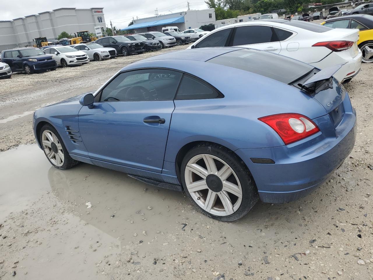 CHRYSLER CROSSFIRE 2005 blue  gas 1C3AN69L85X038150 photo #3