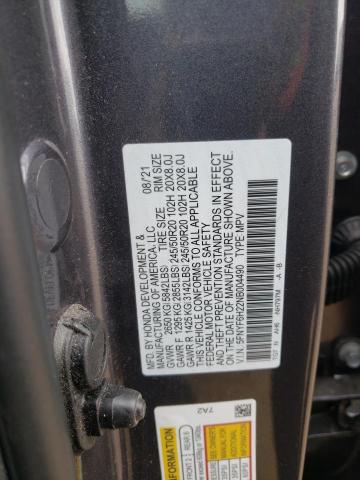 2022 HONDA PILOT SE - 5FNYF6H22NB004490