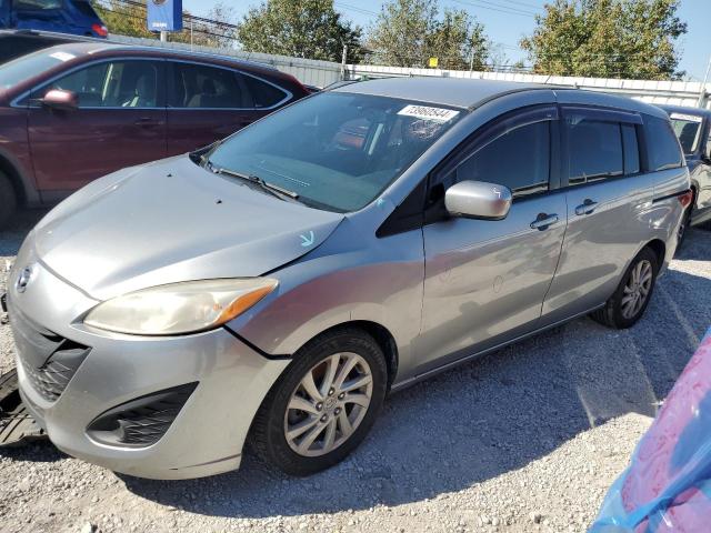 MAZDA 5 2012 silver  gas JM1CW2BL9C0111925 photo #1