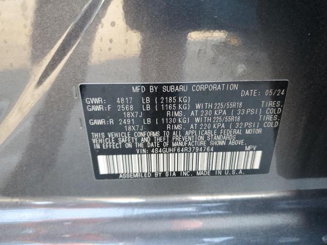 2024 SUBARU CROSSTREK - 4S4GUHF64R3794764