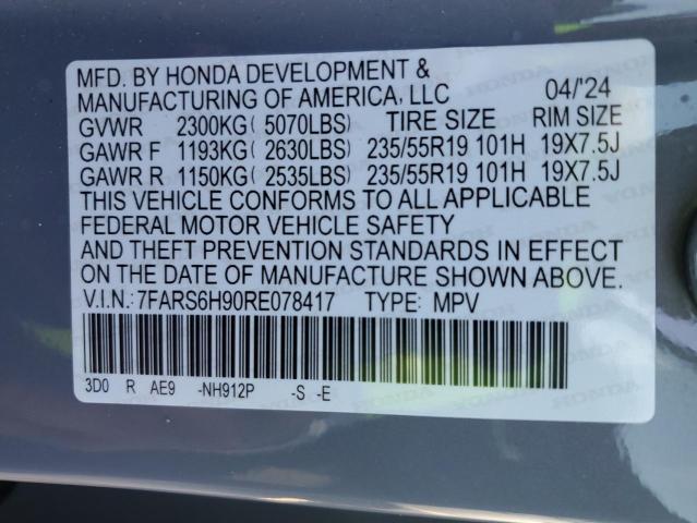 2024 HONDA CR-V SPORT - 7FARS6H90RE078417