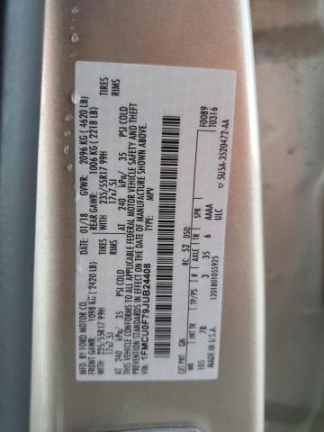 2018 FORD ESCAPE S - 1FMCU0F79JUB24408