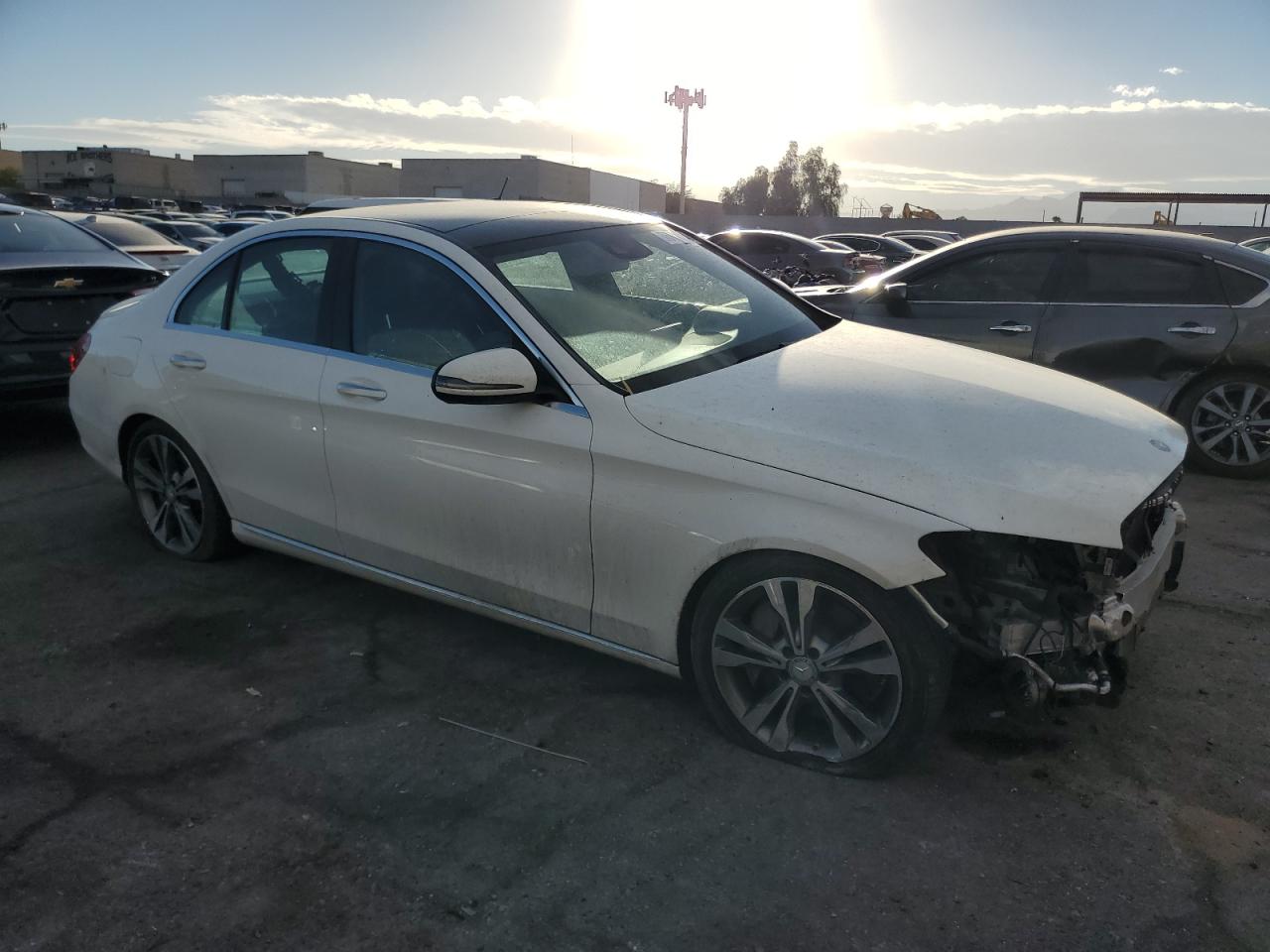 Lot #3024919360 2016 MERCEDES-BENZ C 350E