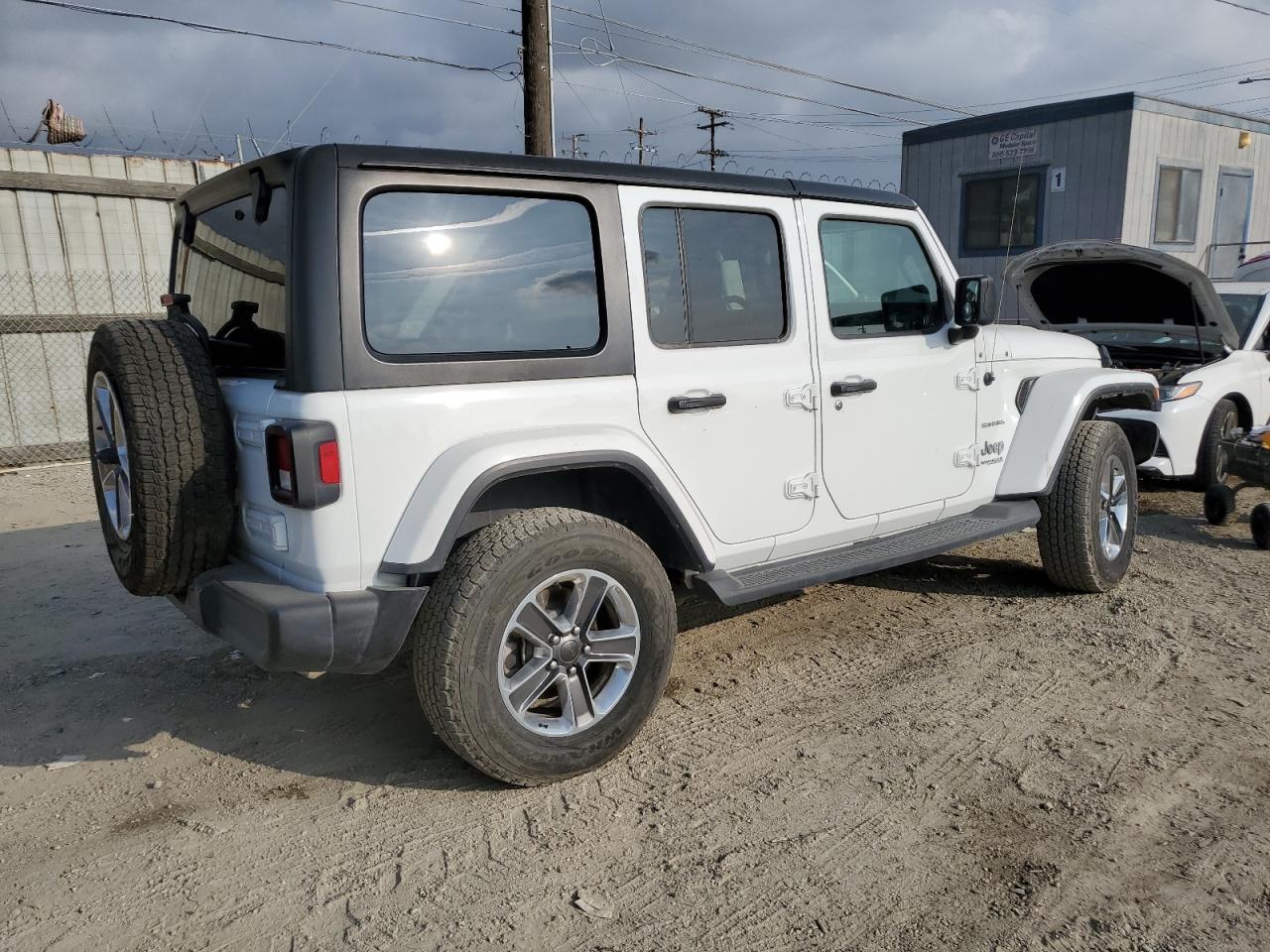 JEEP WRANGLER U 2021 white  gas 1C4HJXEN0MW626020 photo #4