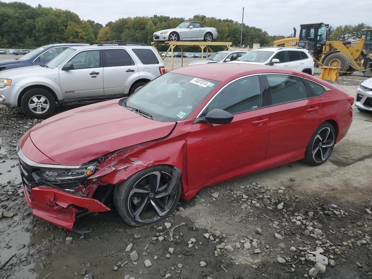 Lot #2938154902 2022 HONDA ACCORD SPO