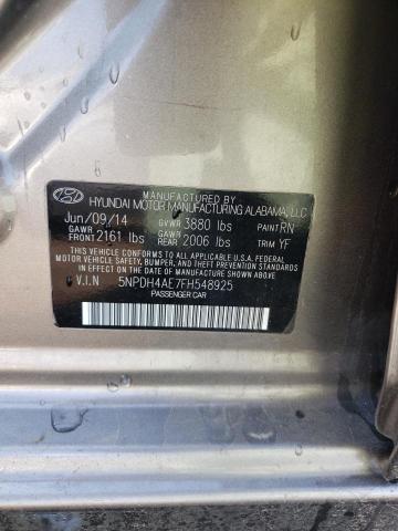 2015 HYUNDAI ELANTRA SE - 5NPDH4AE7FH548925