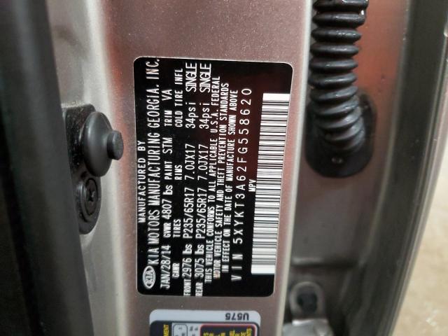 2015 KIA SORENTO LX - 5XYKT3A62FG558620
