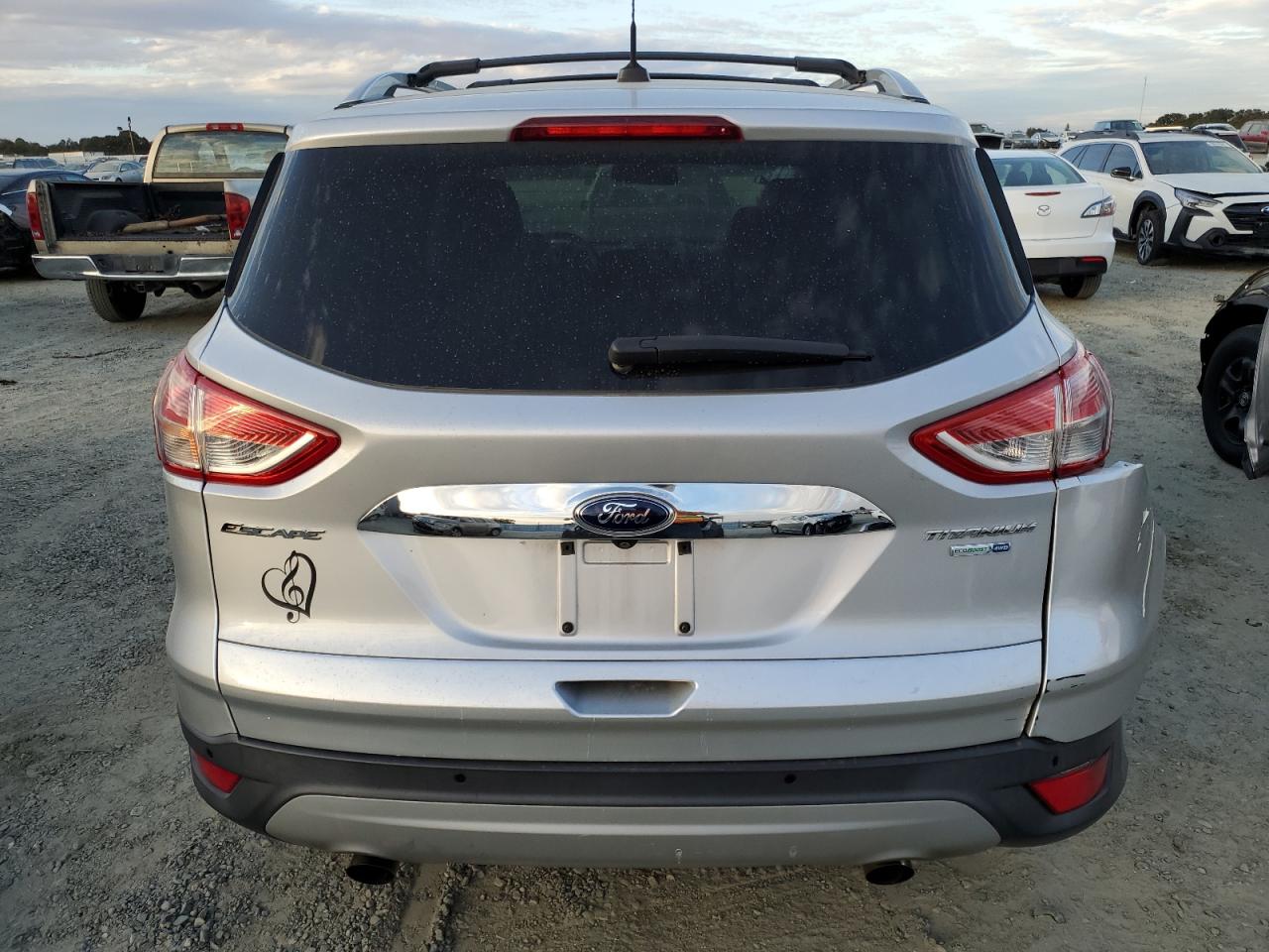 Lot #2969790380 2014 FORD ESCAPE TIT