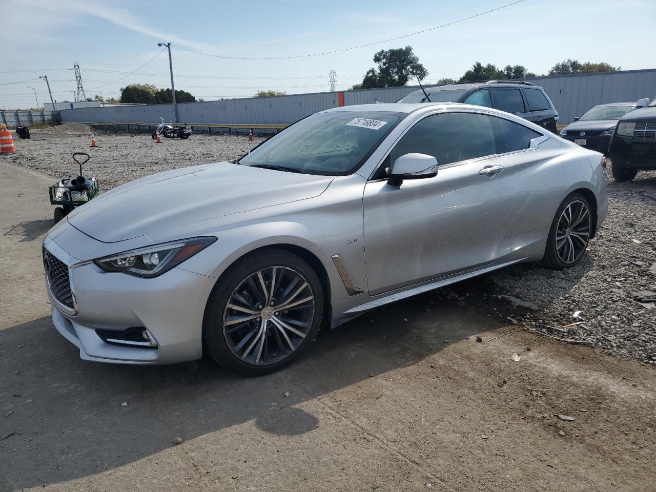 Lot #2994255920 2018 INFINITI Q60 LUXE 3