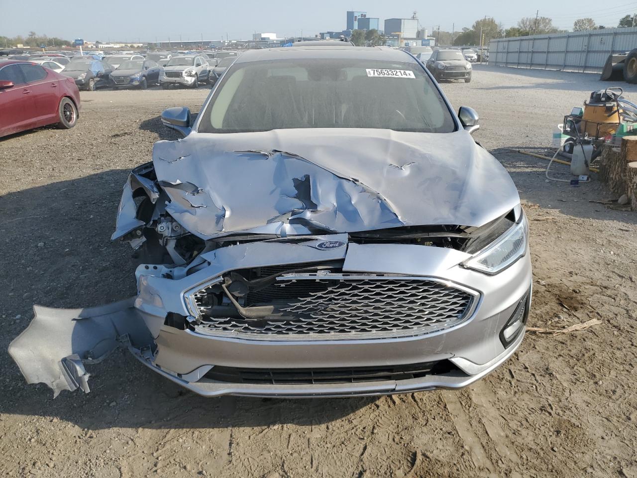 Lot #2955276608 2020 FORD FUSION TIT