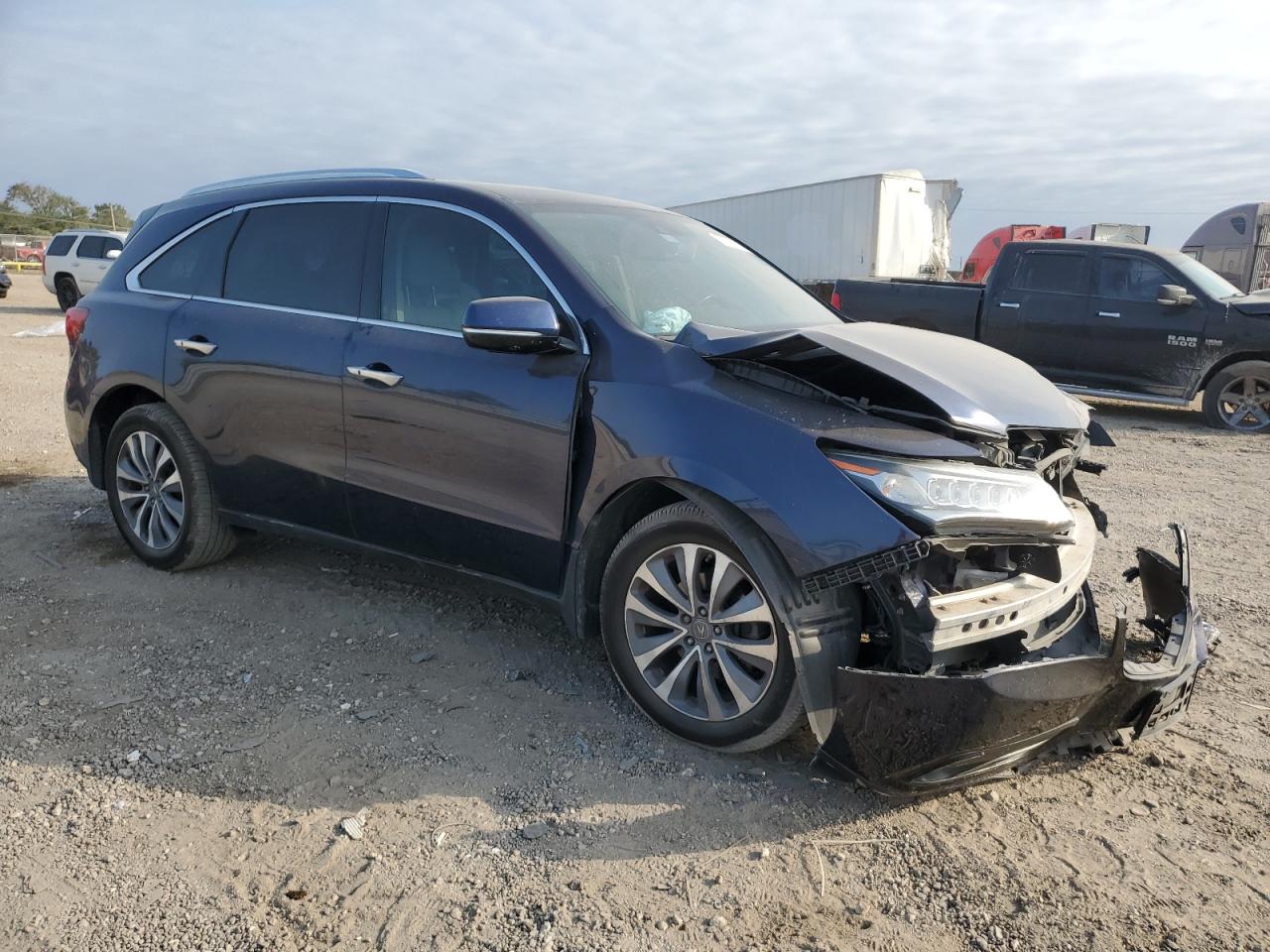 Lot #2991769197 2014 ACURA MDX TECHNO