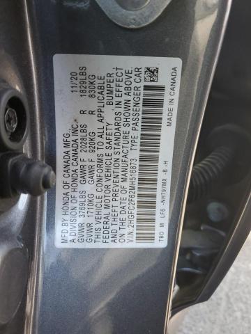 2021 HONDA CIVIC LX - 2HGFC2F62MH516873