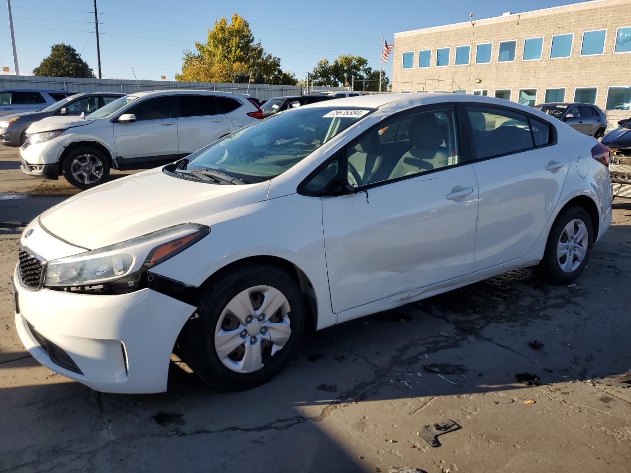 Lot #2972236113 2017 KIA FORTE LX