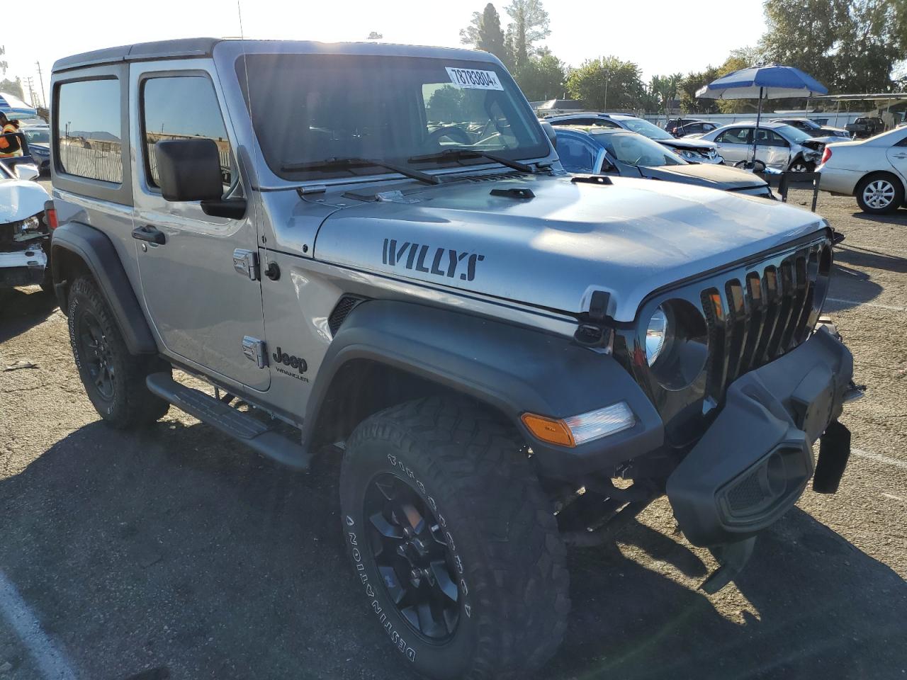 Lot #3029591075 2021 JEEP WRANGLER S