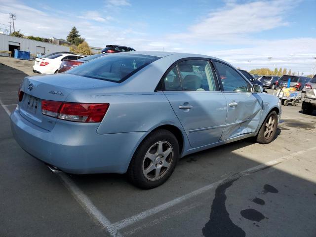 HYUNDAI SONATA GLS 2006 blue sedan 4d gas 5NPEU46F06H124343 photo #4