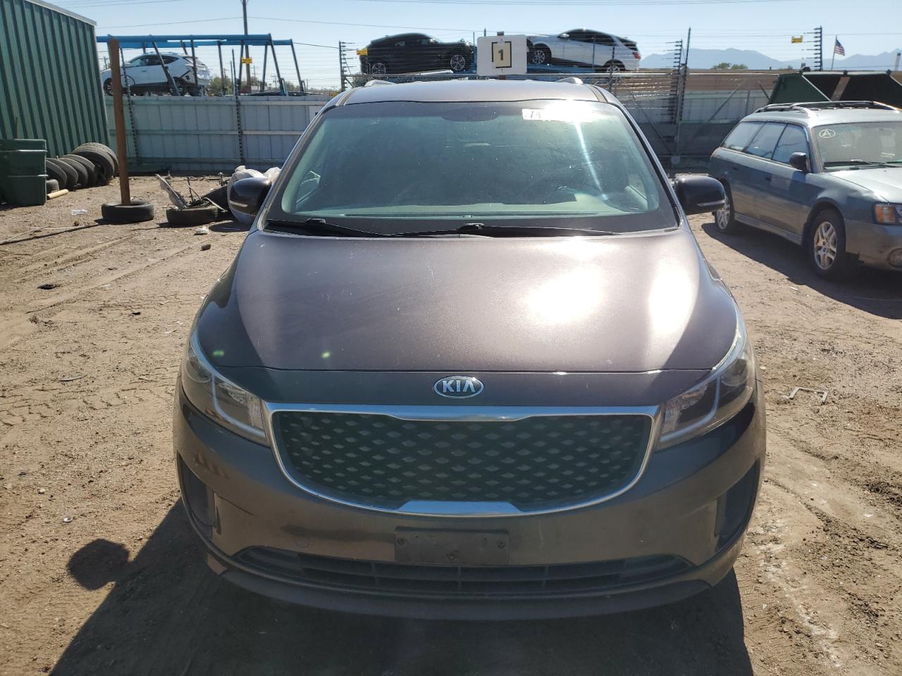 Lot #2896172461 2015 KIA SEDONA LX