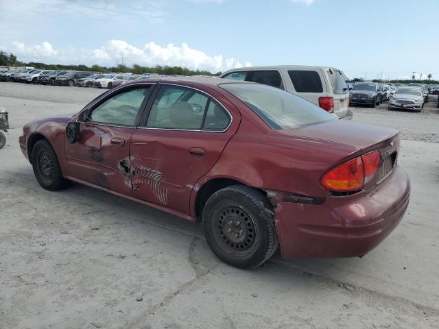 OLDSMOBILE ALERO GX 2002 maroon  gas 1G3NK52FX2C154702 photo #3