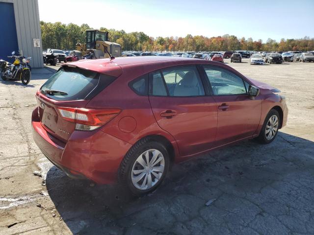 SUBARU IMPREZA 2019 red  gas 4S3GTAA65K3722502 photo #4