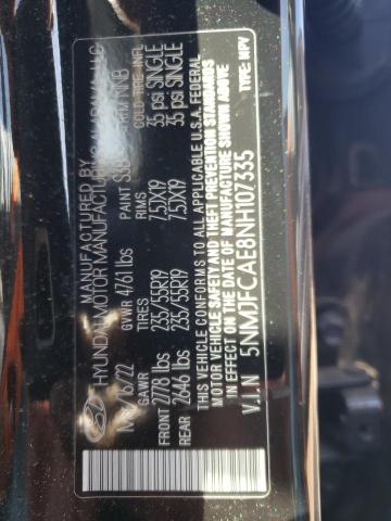 2022 HYUNDAI TUCSON SEL - 5NMJFCAE8NH107335