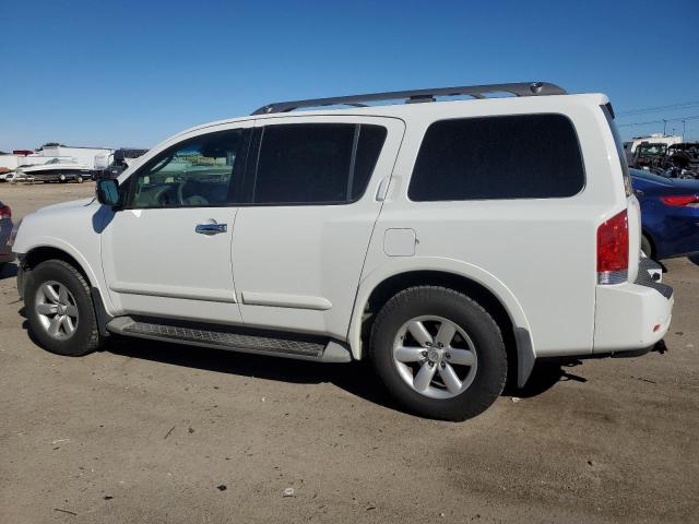 NISSAN ARMADA SV 2012 white  gas 5N1AA0ND5CN612369 photo #3