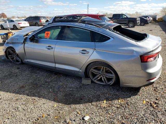 AUDI A5 PRESTIG 2018 silver  gas WAUFNCF58JA076493 photo #3