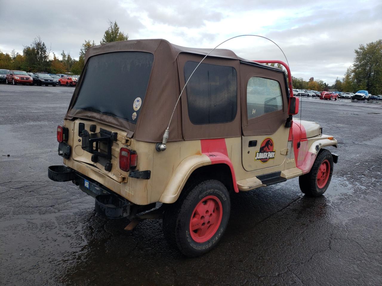 Lot #2960366733 1993 JEEP WRANGLER /