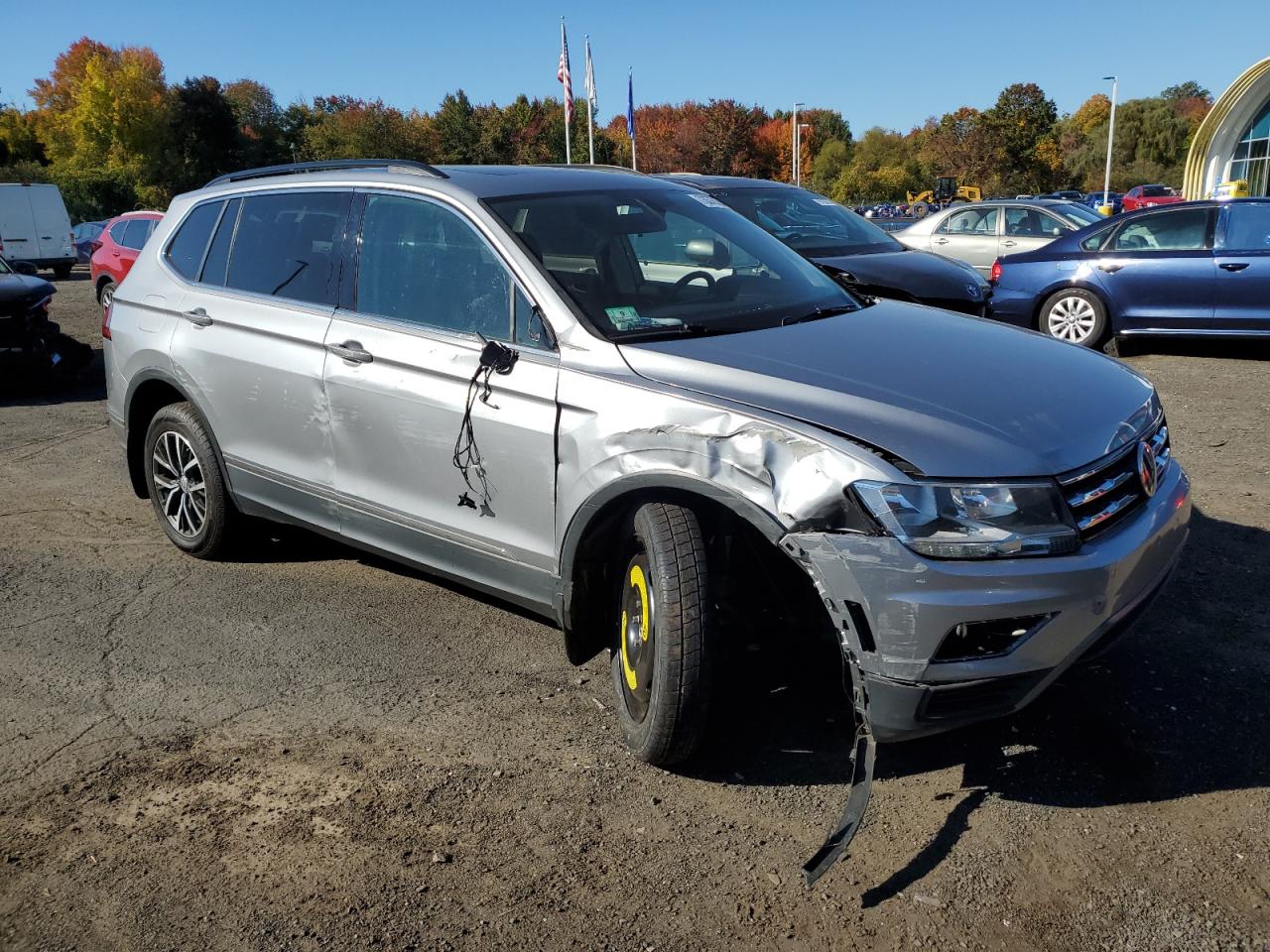 Lot #3034427715 2020 VOLKSWAGEN TIGUAN SE