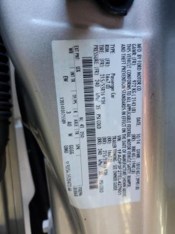 VIN 1FADP3F27EL427601 2014 Ford Focus, SE no.12