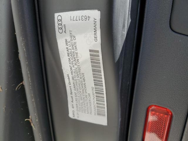 2022 AUDI RS5 WUAAWCF57NA901250