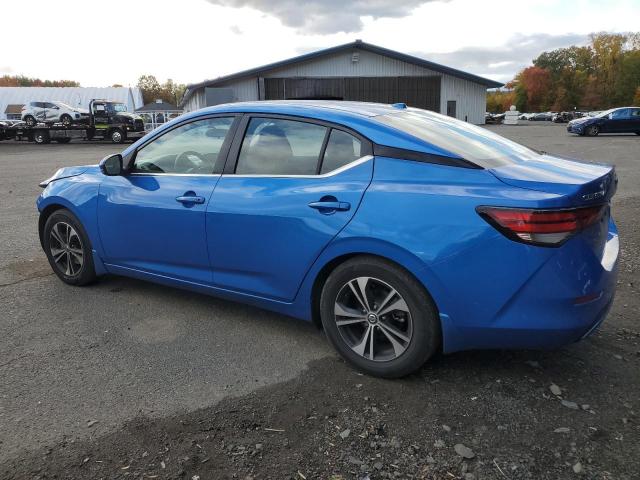 NISSAN SENTRA SV 2021 blue  gas 3N1AB8CV2MY268891 photo #3