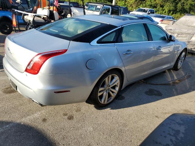 JAGUAR XJL 2011 silver sedan 4d gas SAJWA2GB1BLV12220 photo #4