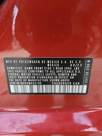 2023 VOLKSWAGEN JETTA SE - 3VW7M7BU9PM045180