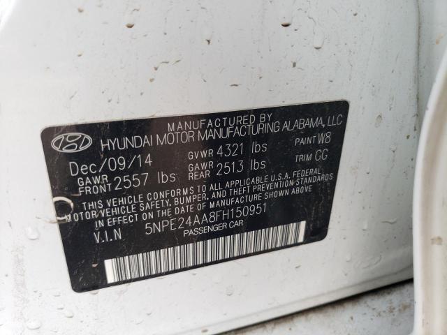 2015 HYUNDAI SONATA ECO - 5NPE24AA8FH150951