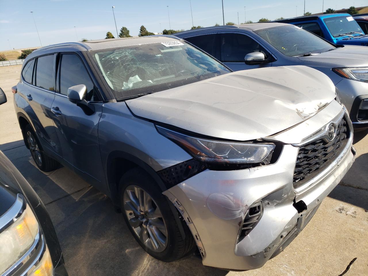 Lot #2962675077 2021 TOYOTA HIGHLANDER