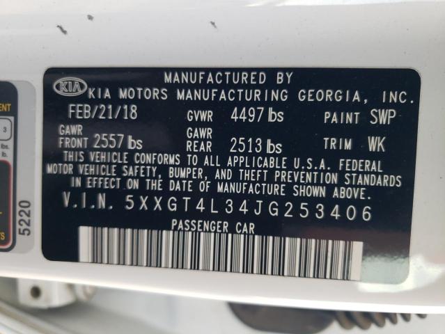 2018 KIA OPTIMA LX - 5XXGT4L34JG253406