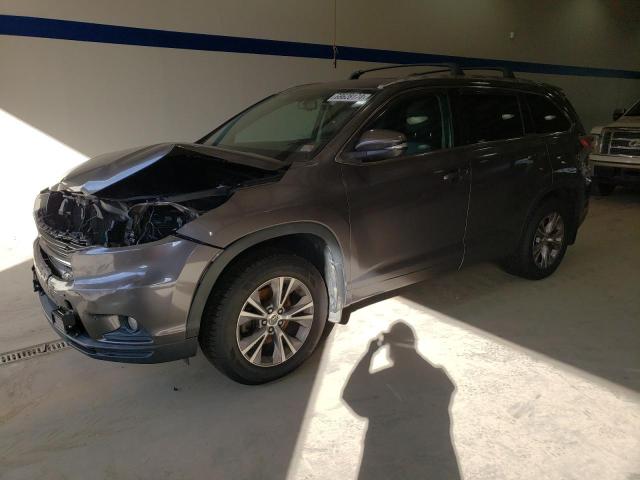 VIN 5TDJKRFH9ES007792 2014 Toyota Highlander, Xle no.1