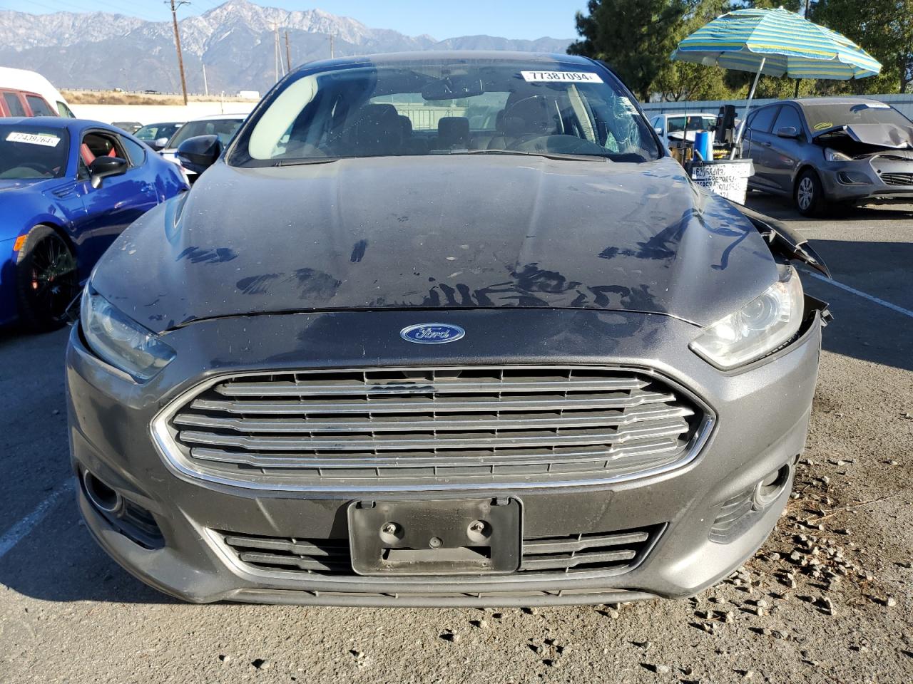 Lot #3034348085 2016 FORD FUSION TIT