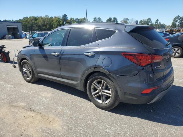 HYUNDAI SANTA FE S 2017 blue  gas 5XYZU3LB5HG451098 photo #3